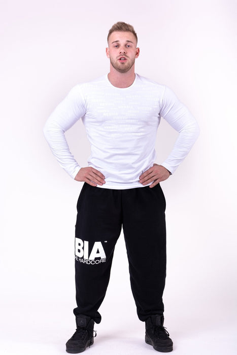 Nebbia 90s Classic Sweatpants 160 - Black