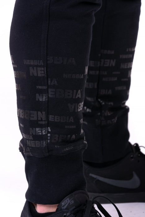 Nebbia Gym Hero Joggers 153 - Black