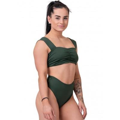 Nebbia High-Energy Bikini Top 553 - Dark Green