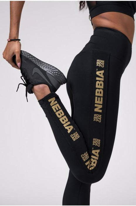 Nebbia Leggings Gold Classic 801 Black