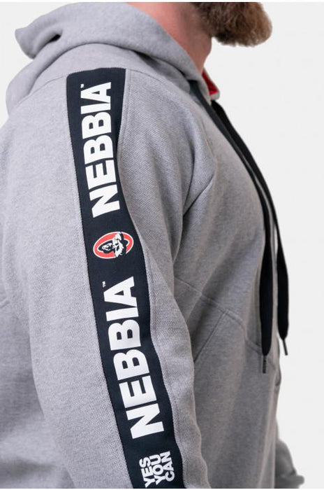 Nebbia Unlock The Champion Hoodie 194 Light Grey