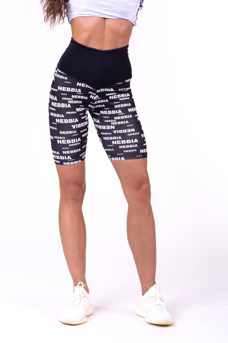 Nebbia X Seaqual Biker Shorts 771 - Black