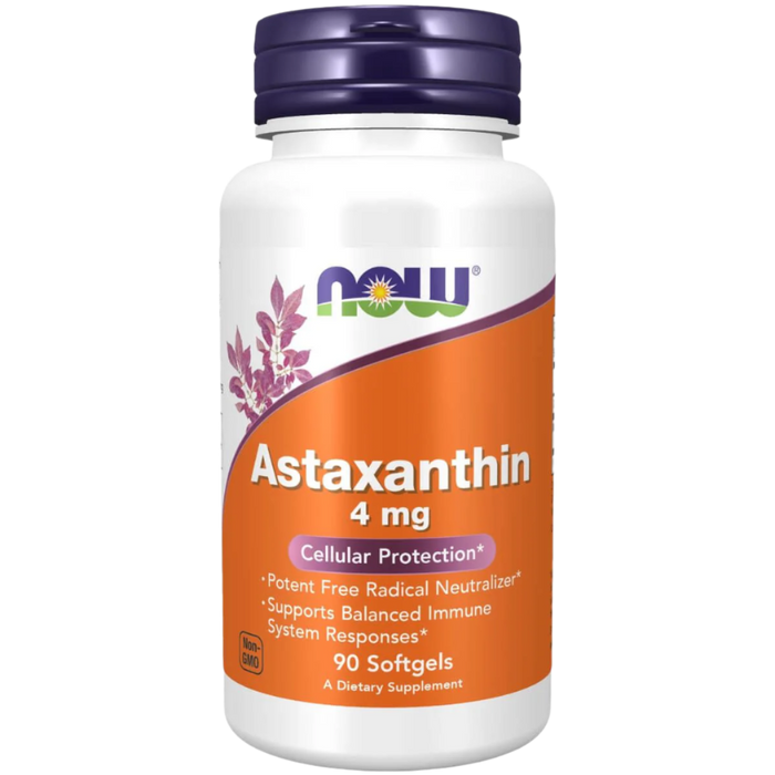 NOW Foods Astaxanthin 4 mg 90 Softgels