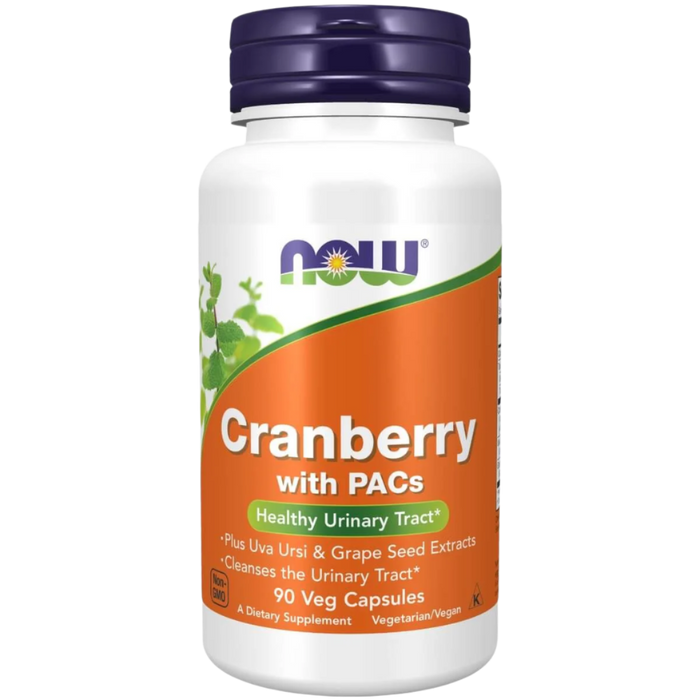 NOW Foods Cranberry with PACs 90 Veg Capsules