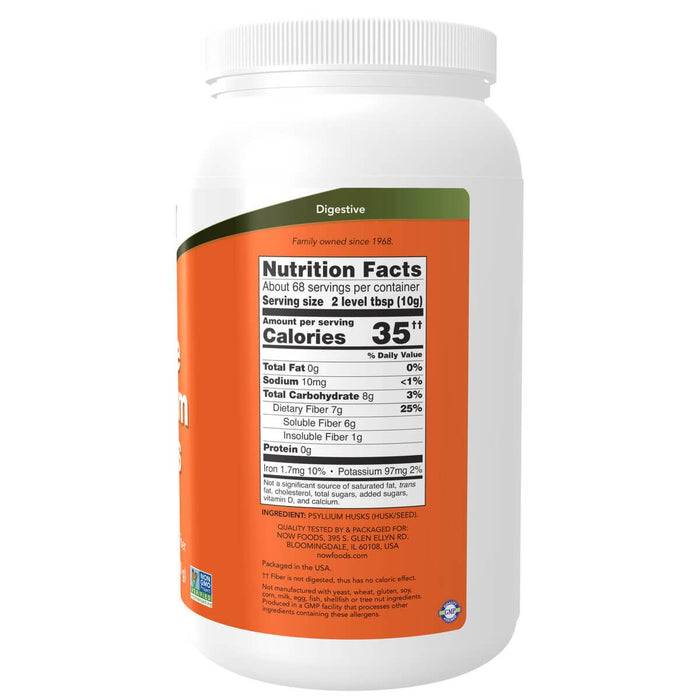 NOW Foods Whole Psyllium Husks 24oz