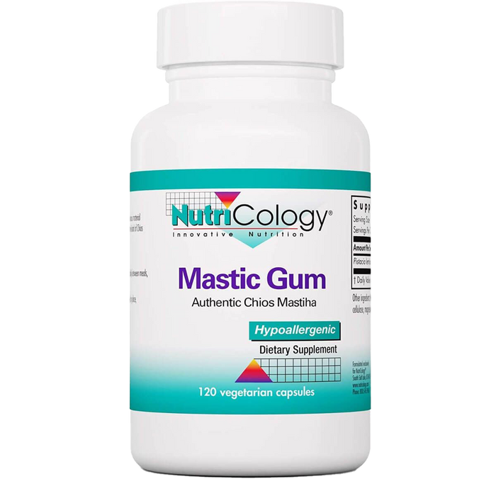 Nutricology Mastic Gum 120 Vegetarian Capsules