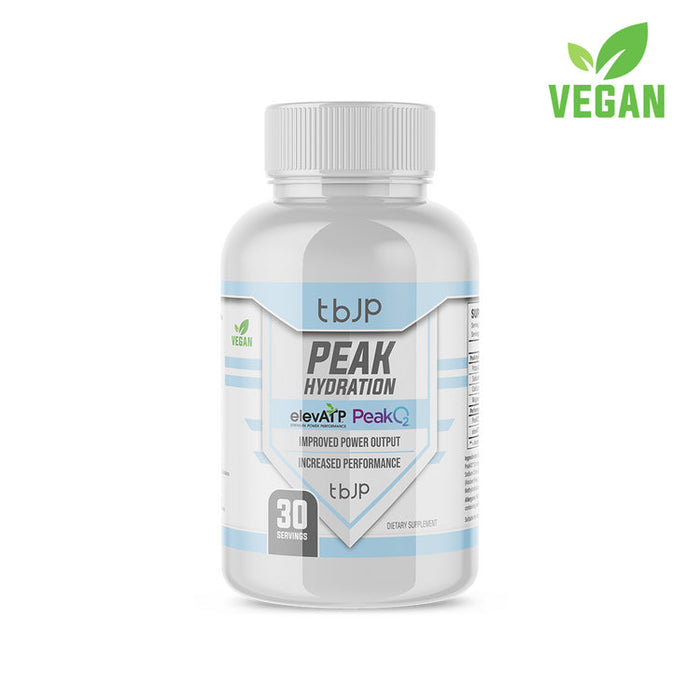 Trained By JP Peak Hydration 180Caps Unflavoured - Sports Supplements at MySupplementShop by Trained by JP