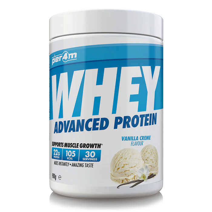 PER4M Whey Protein Powder 900g - 30 Servings | 21g Protein per Serving
