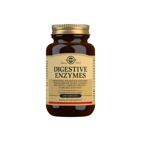 Solgar Digestive Enzymes Tablets Pack of 100 - Digestive Health at MySupplementShop by Solgar