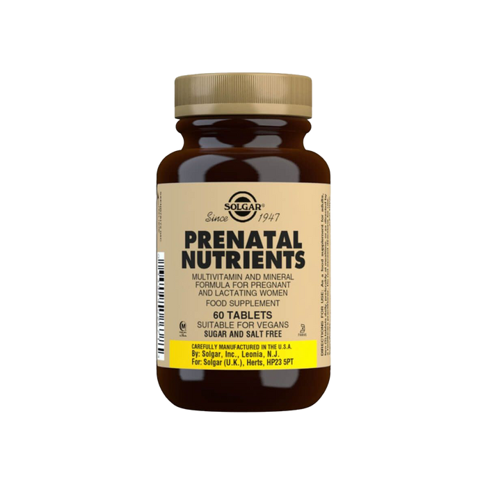 Solgar Prenatal Nutrients Tablets Pack of 60