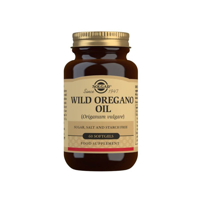 Solgar Wild Oregano Oil Softgels Pack of 60 - Herbal Supplement at MySupplementShop by Solgar