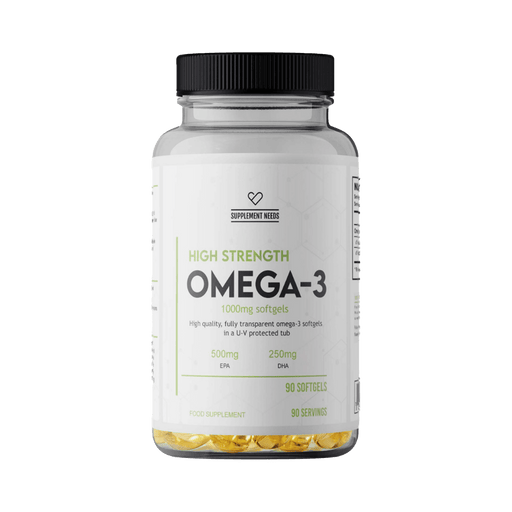 Supplement Needs Omega 3 High Strength 90 Servings Best Value Nutritional Supplement at MYSUPPLEMENTSHOP.co.uk