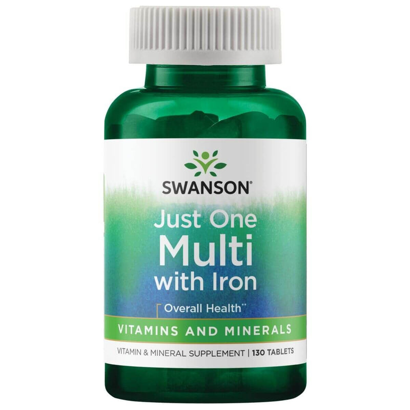 Swanson Multi with Iron Century Formula 130 Tablets at MySupplementShop.co.uk