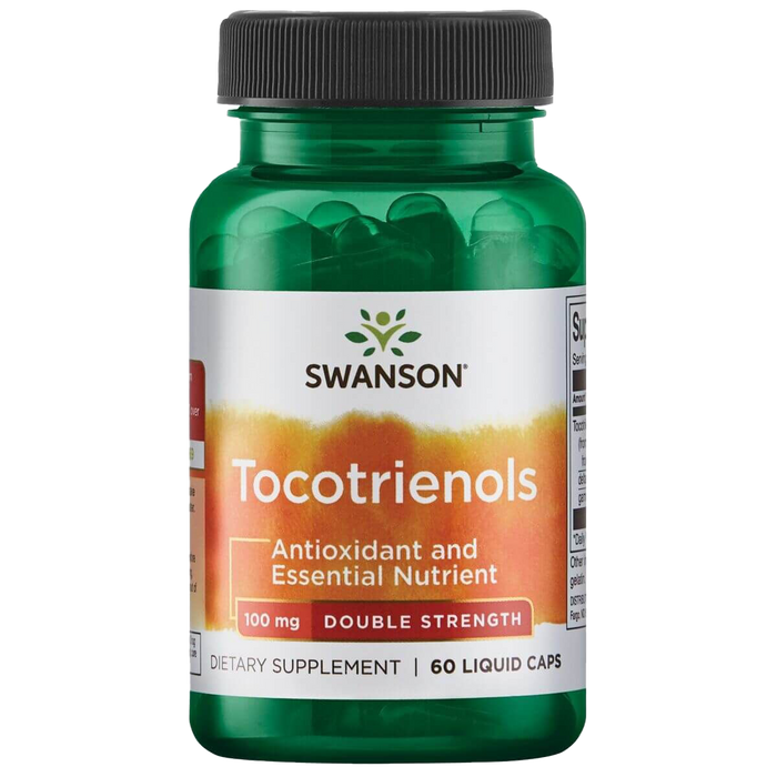 Swanson Ultra Tocotrienols 100mg 60 Liquid Capsules