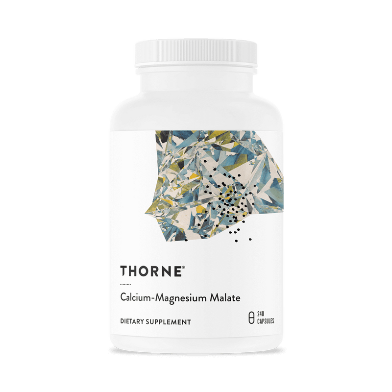 Thorne Research Calcium-Magnesium Malate 240 Capsules | Premium Supplements at MYSUPPLEMENTSHOP