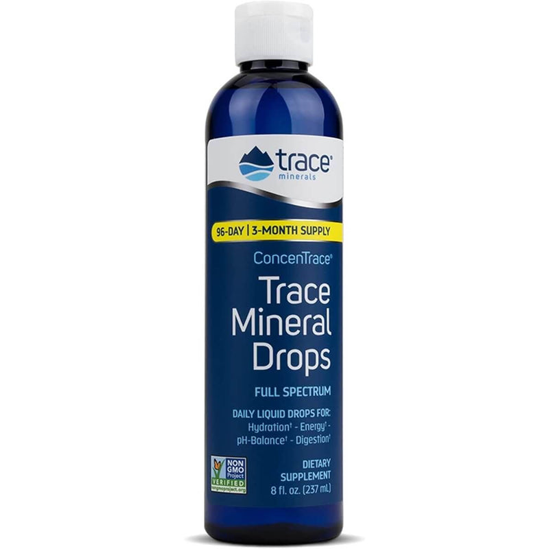 Trace Minerals ConcenTrace Trace Mineral Drops 8oz (237ml) | Premium Supplements at MYSUPPLEMENTSHOP