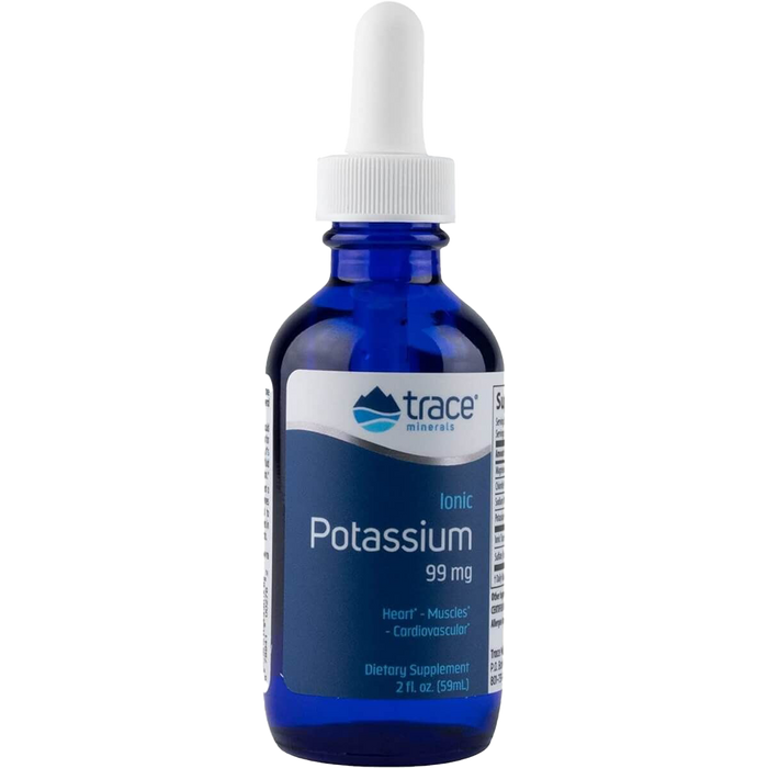 Trace Minerals Liquid Ionic Potassium 99mg 2 fl oz (59ml)