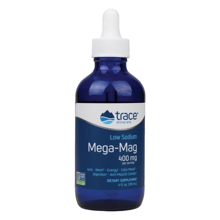 Trace Minerals Mega-Mag 400mg 4 fl oz (118 ml)