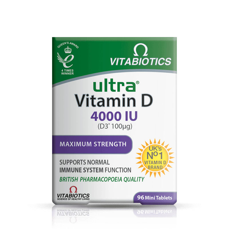 Vitabiotics Ultra Vitamins D3 4000iu 96 Mini Tablets