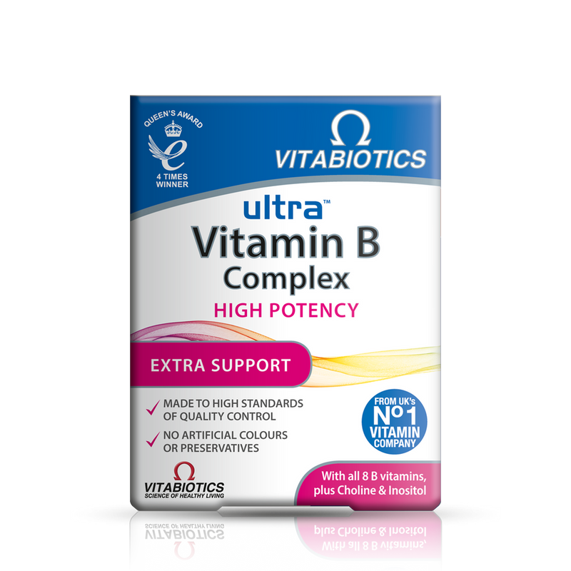 Vitabiotics Ultra Vitamin B Complex High Potency 60 Tablets