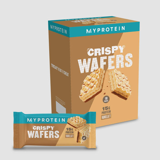 MyProtein Protein Wafers 12x42g Vanilla - Health Foods at MySupplementShop by MyProtein