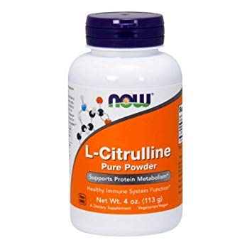 NOW Foods L-Citrulline, Pure Powder - 113g | High-Quality Cleansers | MySupplementShop.co.uk