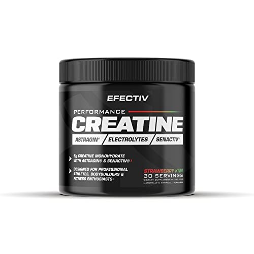 Efectiv Nutrition Performance Creatine 300g Strawberry & Kiwi | High-Quality Creatine Supplements | MySupplementShop.co.uk