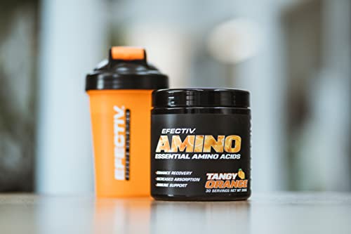 Efectiv Nutrition Amino 300g Tangy Orange | High-Quality Amino Acids and BCAAs | MySupplementShop.co.uk