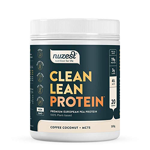 Nuzest Clean Lean Protein 500g Coffee Coconut &amp; MCTs - Sports Nutrition at MySupplementShop by Nuzest