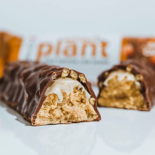 PhD Smart Bar Plant Vegan Protein bar Salted Caramel-12 Bars | High-Quality Protein Bars | MySupplementShop.co.uk