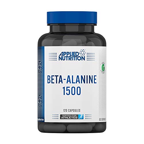 Applied Nutrition Beta Alanine 1500mg Amino Acid Supplement Increases Strength & Endurance 120 Capsules - Default Title - Amino Acids and BCAAs at MySupplementShop by Applied Nutrition