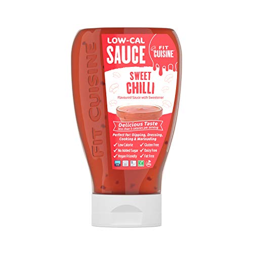 Applied Nutrition Fit Cuisine Low-Cal Sauce Sweet Chilli 425ml | High-Quality Condiments & Sauces | MySupplementShop.co.uk