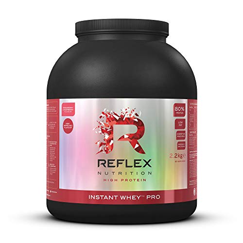 Reflex Nutrition Instant Whey Pro Strawberry &amp; Raspberry 2.2kg - Sports Nutrition at MySupplementShop by Reflex Nutrition