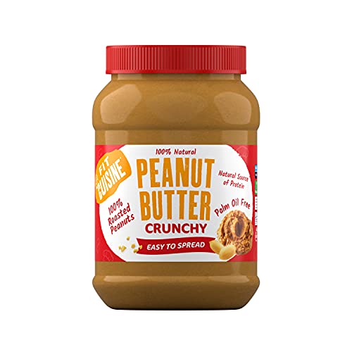 Fit Cuisine Peanut Butter 1kg Crunchy | High-Quality Health Foods | MySupplementShop.co.uk