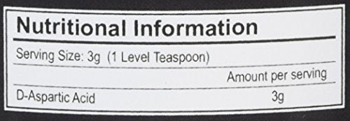 Extreme Labs 300 g DAA-D-Aspartic Acid Powder | High-Quality Amino Acids | MySupplementShop.co.uk