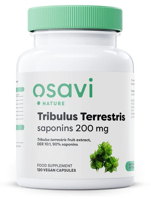 Tribulus Terrestris, Saponins 200mg - 120 vcaps | High-Quality Tribulus | MySupplementShop.co.uk