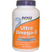 Ultra Omega-3 500 EPA/250 DHA 180 Softgels from NOW Foods (Multi-Pack) | High-Quality DHA | MySupplementShop.co.uk