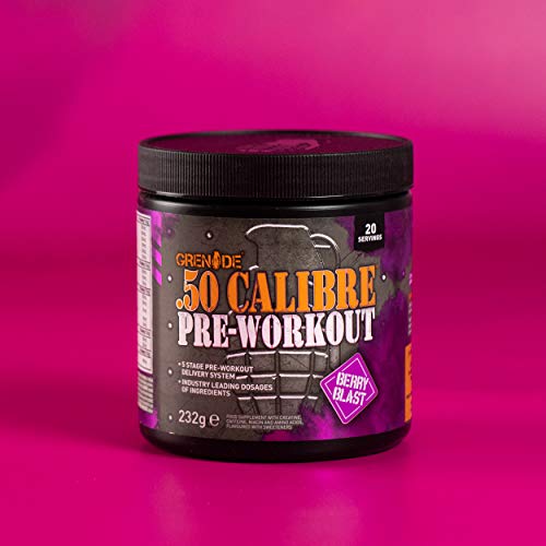 Grenade 50 Calibre 232g Berry Blast | High-Quality Sports Nutrition | MySupplementShop.co.uk