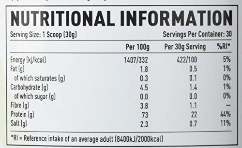 Efectiv Nutrition Vegan Protein - Pea Protein Isolate - Hemp Protein - 24 Grams Protein per Serving - 30 Servings - 908 Grams - Chocolate | High-Quality Diet Shakes | MySupplementShop.co.uk