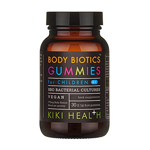 KIKI Health Body Biotics Gummies for Children 4+ | 30 Gummies | SBO Probiotics | Made with Real Fruit | No Added Sugars or Sweeteners - Vegan Products at MySupplementShop by KIKI Health