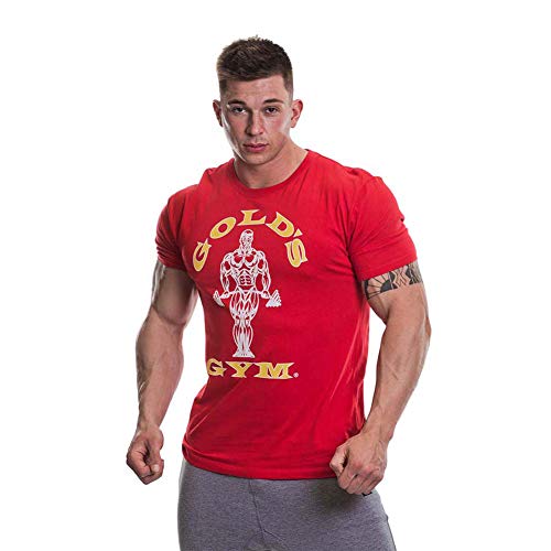 Golds Gym T-Shirt Muscle Joe M Red - Sports Nutrition at MySupplementShop by Golds Gym