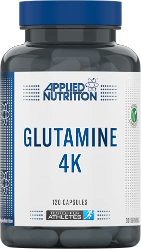 Applied Nutrition Glutamine 4K 120Veg Caps - L-Glutamine, Glutamine at MySupplementShop by Applied Nutrition