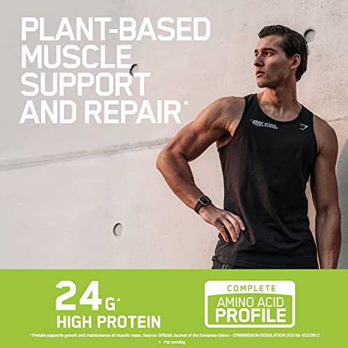 Optimum Nutrition ON Gold Standard 100% Plant Protein Chocolate Powder Vegan 19 Servings 684g | High-Quality Vegan Proteins | MySupplementShop.co.uk