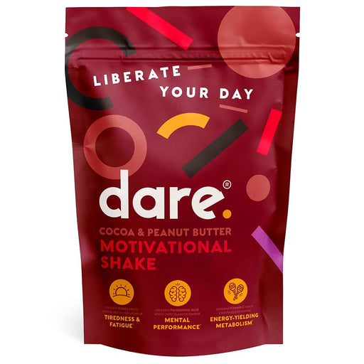 dare. Motivational Shake 750g Cocoa & Peanut Butter - Sports Supplements at MySupplementShop by dare.