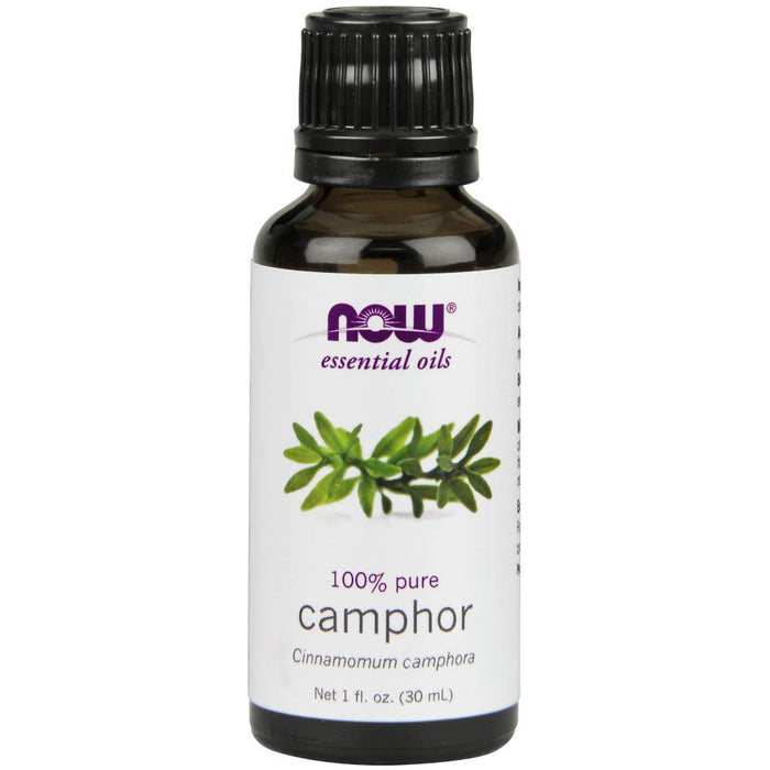 NOW Foods Essential Oil, Camphor Oil - 30 ml. | High-Quality Health and Wellbeing | MySupplementShop.co.uk