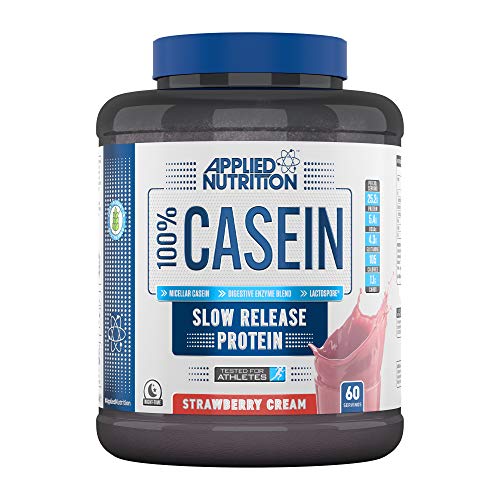 Applied Nutrition Casein 1.8kg Strawberry | High-Quality Sports Nutrition | MySupplementShop.co.uk