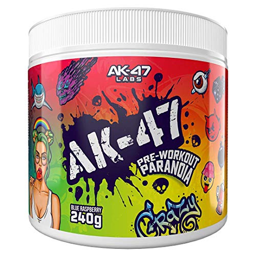 AK-47 Labs Paranoia Pre-Workout - Energy &amp; Vitamins, 30 Servings - Sports Nutrition at MySupplementShop by AK-47 Labs