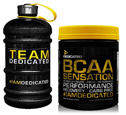 Dedicated Nutrition BCAA Sensation 390g Rainbow Candy - Sports Nutrition at MySupplementShop by Dedicated Nutrition