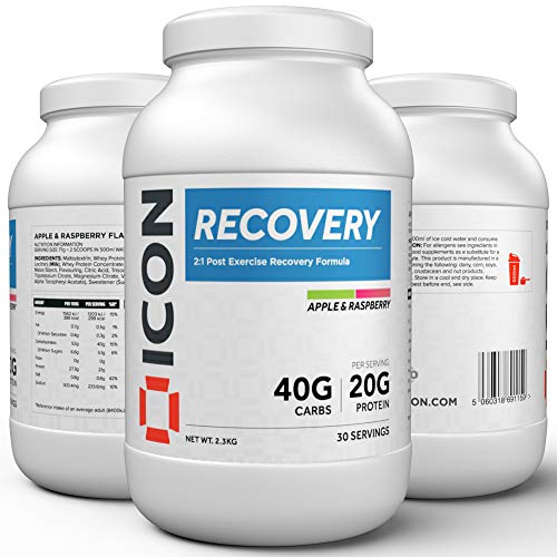 ICON Nutrition Recovery 2:1:1 2.3kg Raspberry &amp; Apple - Sports Nutrition at MySupplementShop by ICON Nutrition