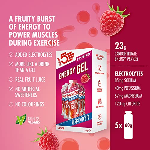 HIGH5 Energy Gel Electrolyte 20x60g Tropical | High-Quality Sports Nutrition | MySupplementShop.co.uk